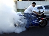 Sick Gixxer Burnout - Click To Enlarge Picture