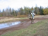 Wheelie On A Klx125l - Click To Enlarge Picture