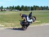 R1 Stoppie - Click To Enlarge Picture
